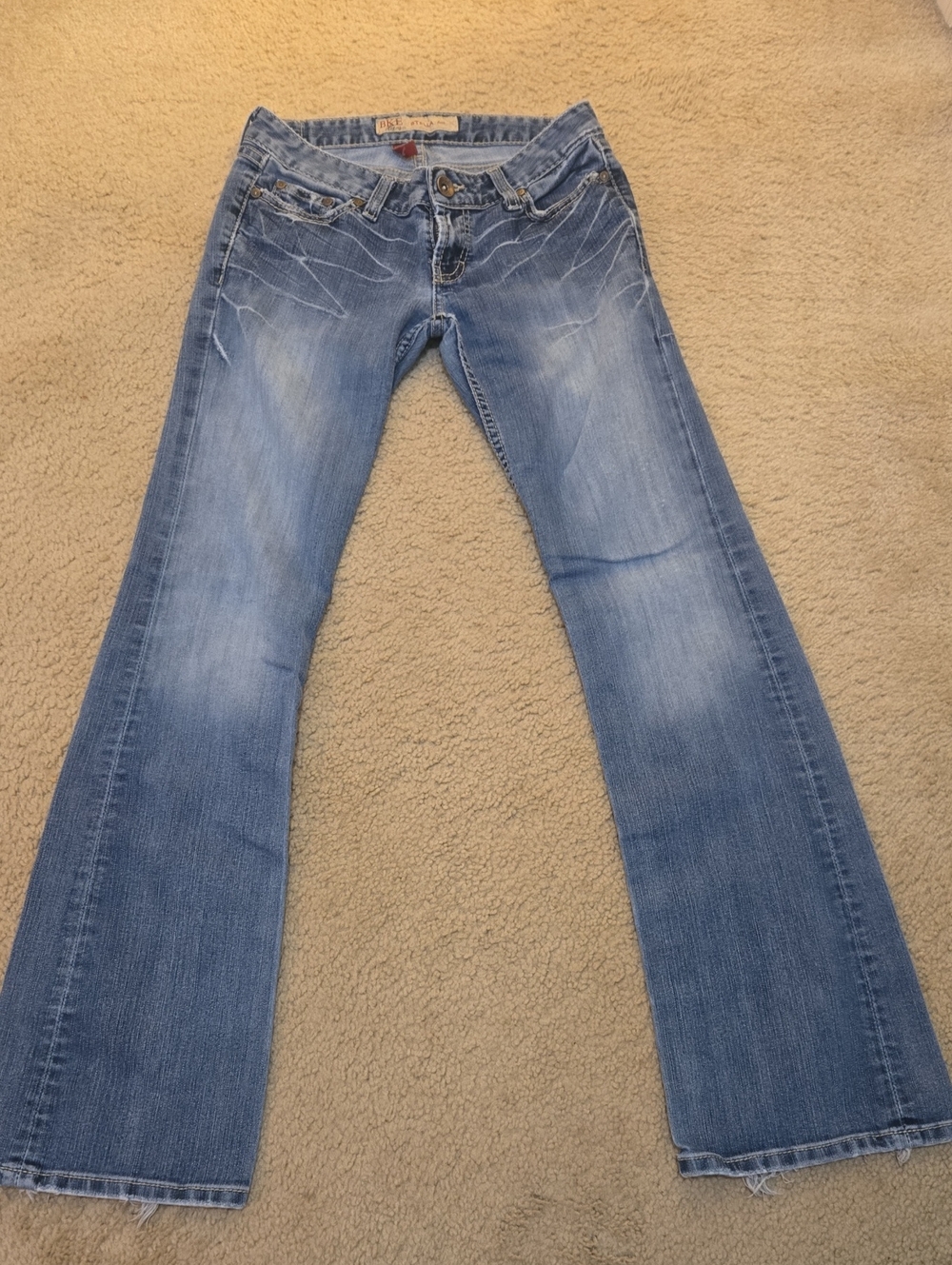 BKE Stella Boot Women's Bootcut Jeans Low Rise Sz 27x33 1/2